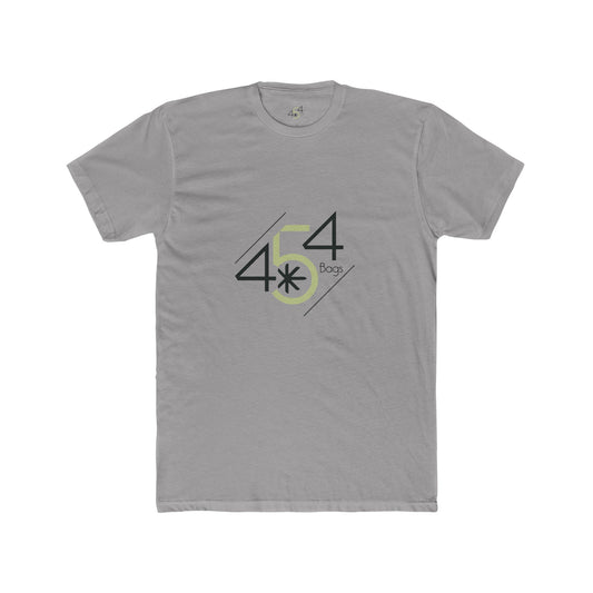 Gray T-shirt with bold 454 Bags logo, offering a stylish and casual look.