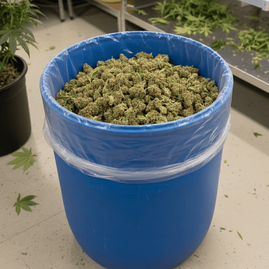 55 Gallon Cannabis Drum Liners – Roll of 100, 36"x58"