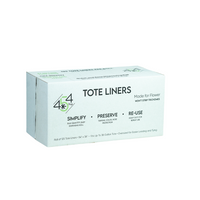 Oversized Tote Liners - 125 Count - 54