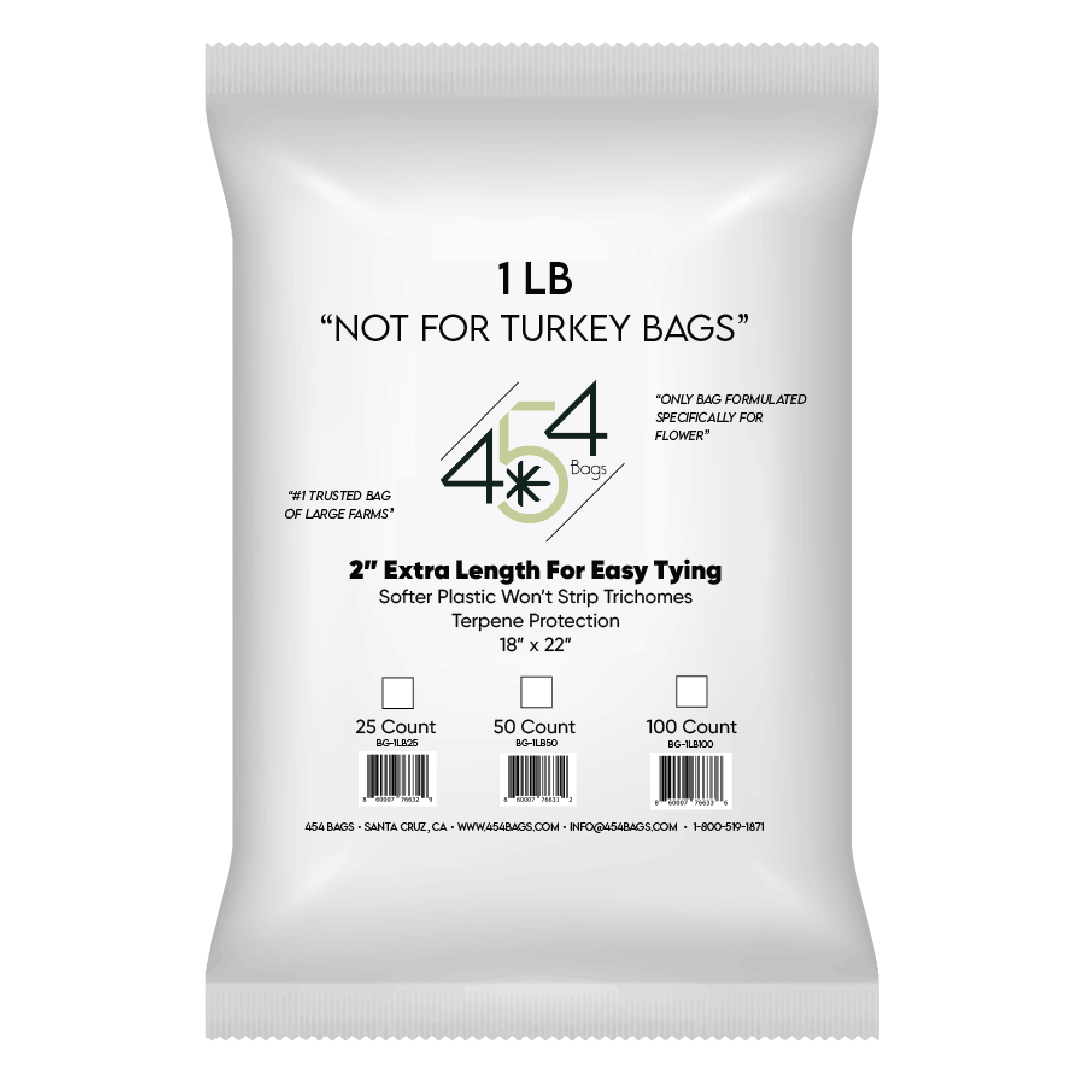 Standard "Not For Turkey Bags" - 18"x22" - Fits 1lb - 500 Count