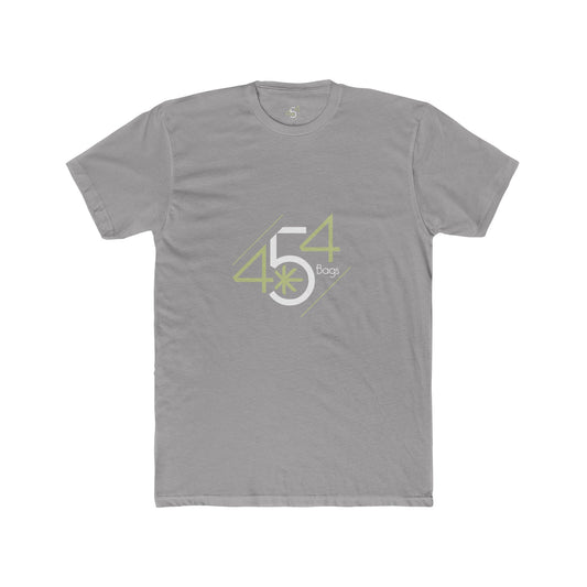 Gray T-shirt featuring the 454 Bags logo, offering a stylish brand representation.