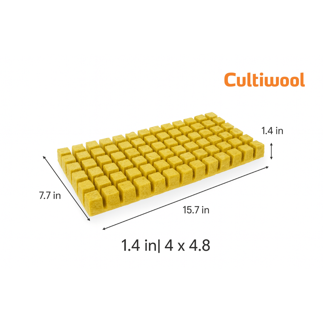 Bulk Rockwool Rooting Plugs | Cultiwool
