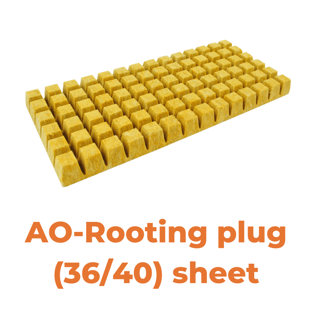 Cultiwool AO-Rooting Plugs - 1.4"x1.4"x1.6" - 84 Plug Sheet
