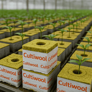Bulk Rockwool Cubes | Cultiwool Donut Ring