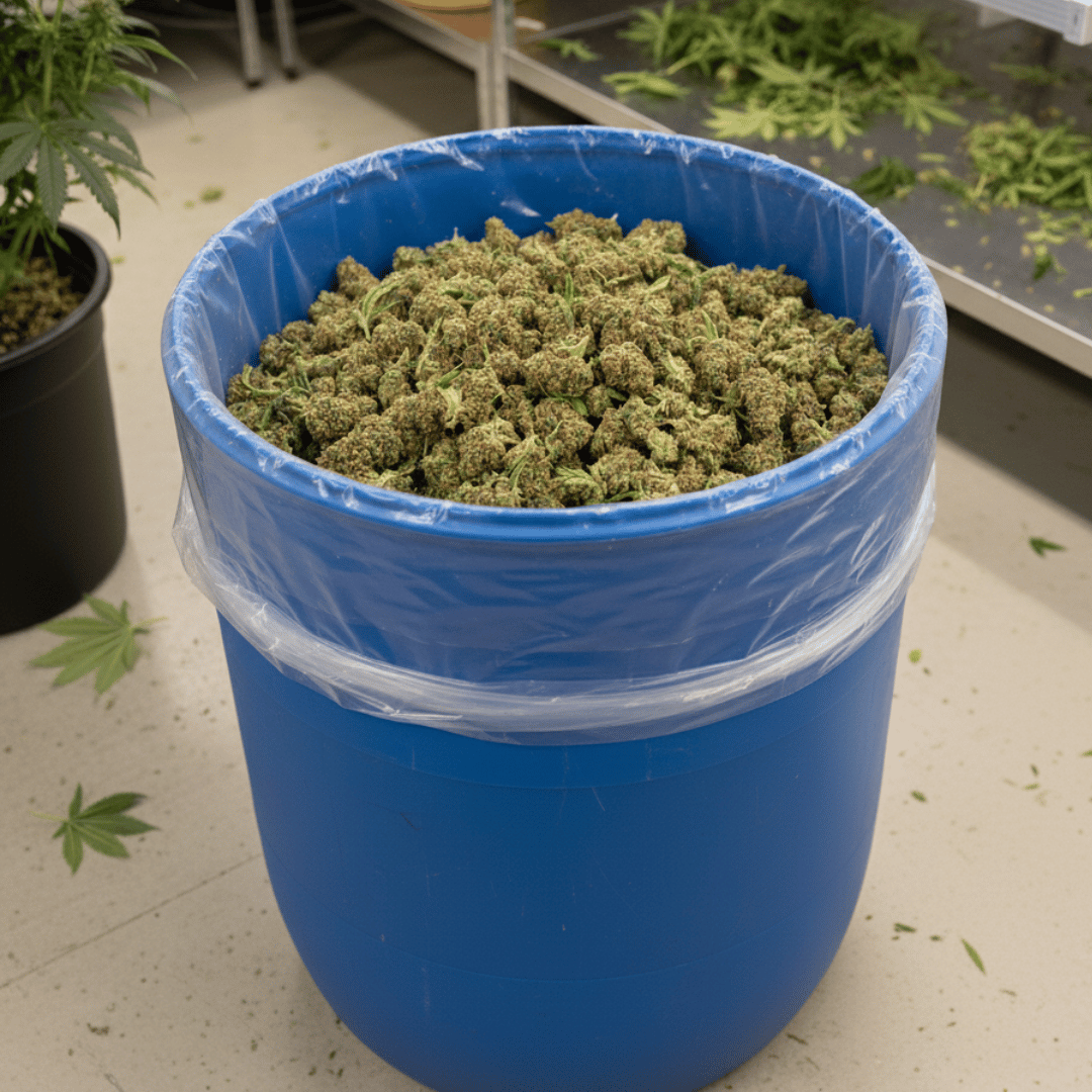 55 Gallon Cannabis Drum Liners – Roll of 100, 36"x58"