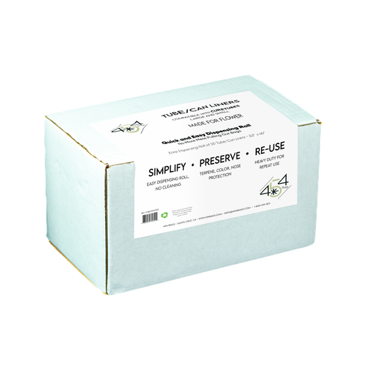 Curetube Compatible Liner by 454 Bags - Roll of 50 - Fits Large and Small Curetubes