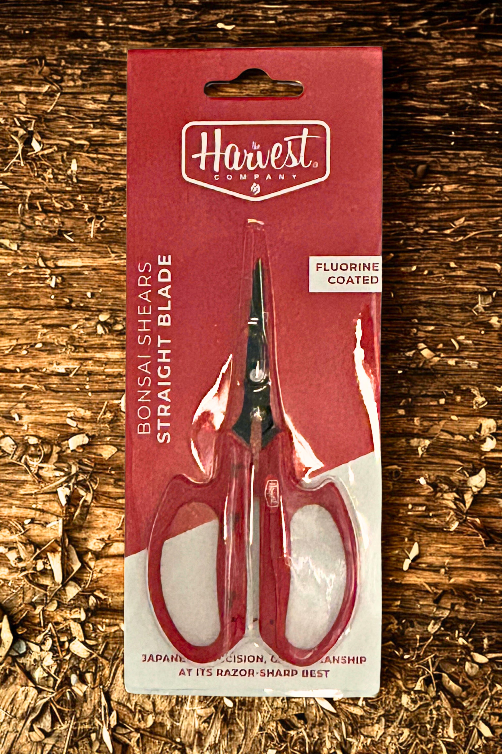 The Harvest Company Premium Non-Stick Bonsai Shear - Straight Blade