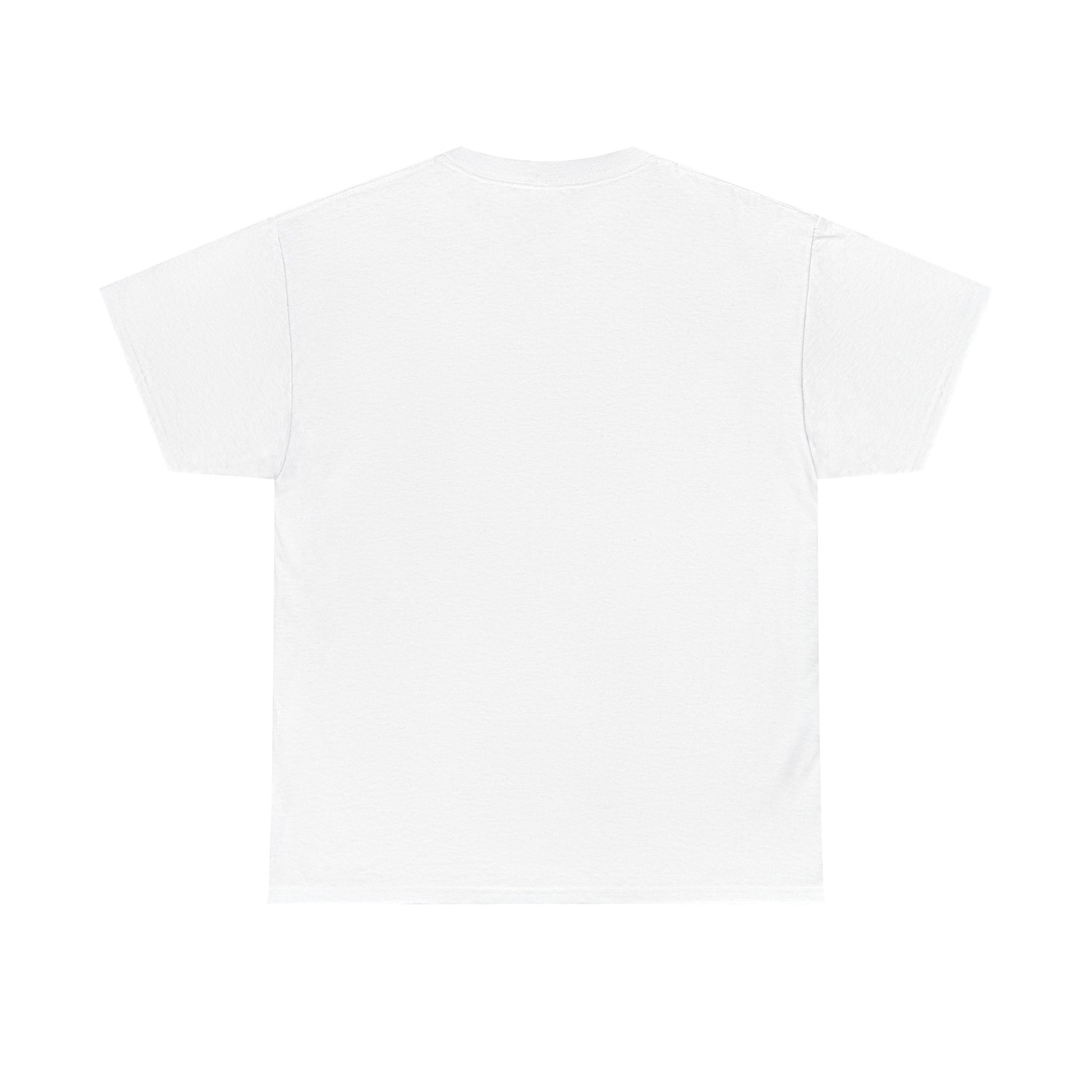  Back view of the "I Sell Weed" t-shirt, simple white design for cannabis culture enthusiasts, featuring minimalist style.