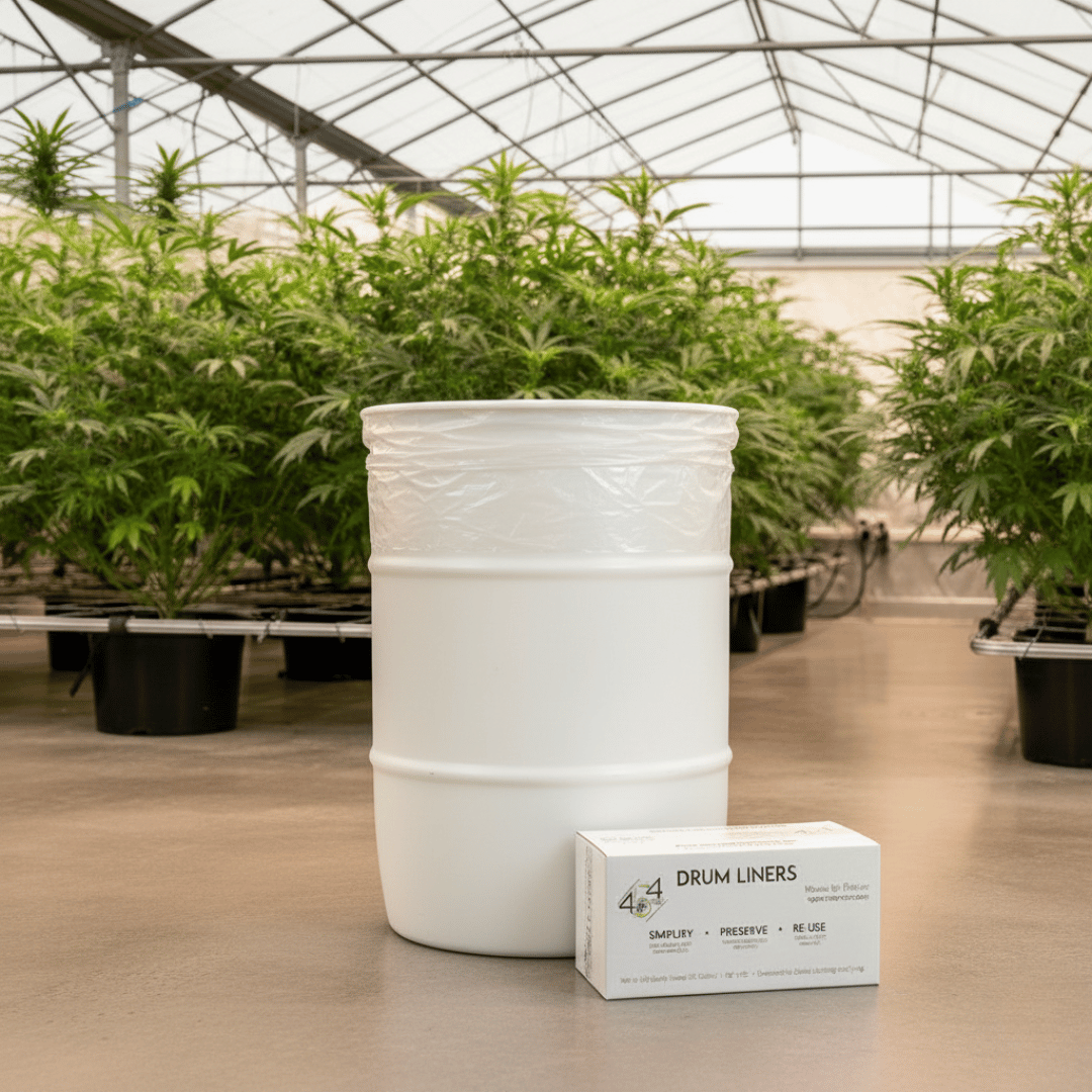 55 Gallon Cannabis Drum Liners – Roll of 100, 36"x58"