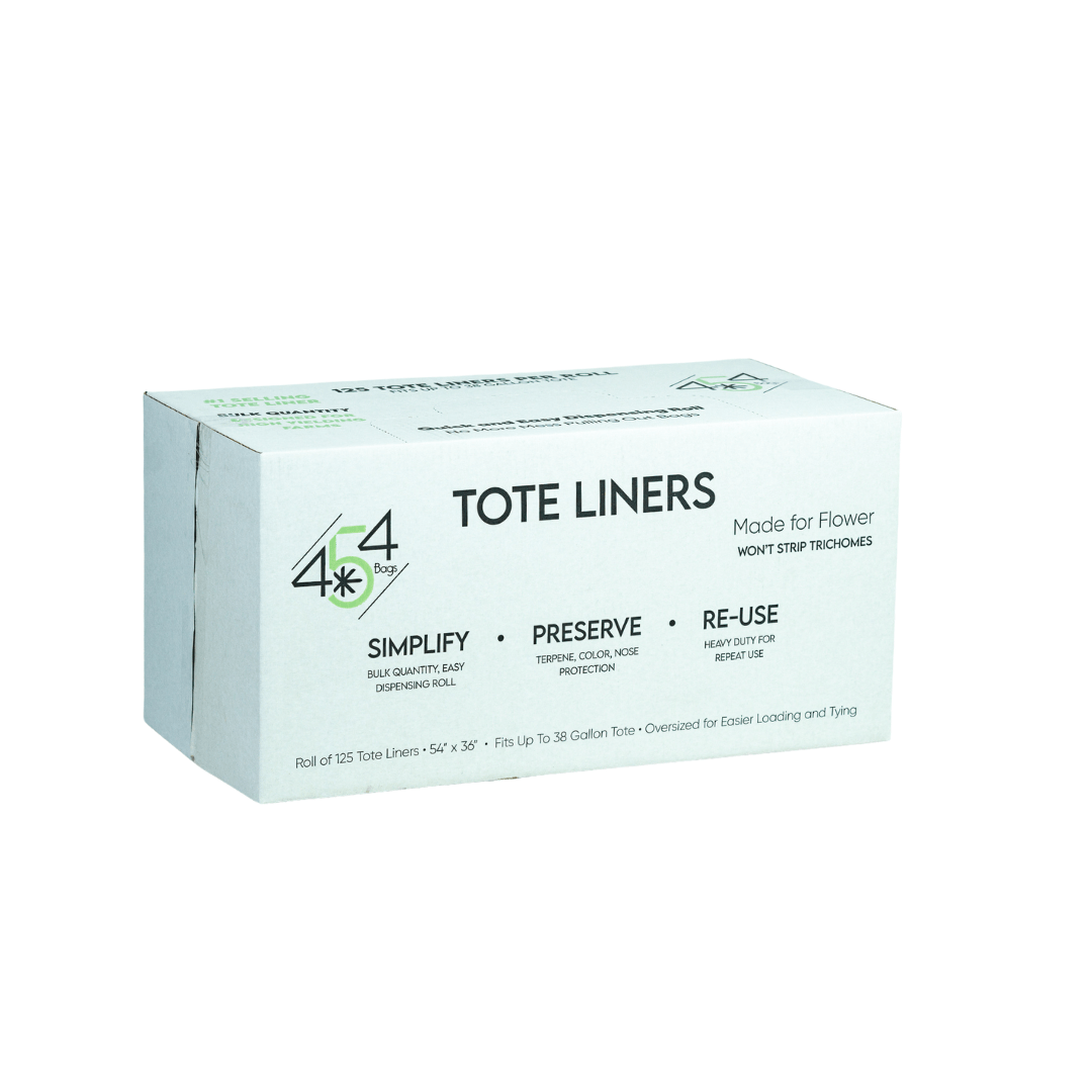 454 Bags tote liners dispensing box.