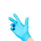 Hand in 'Titanfine' nitrile exam glove